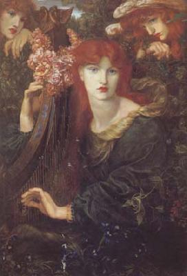 Dante Gabriel Rossetti La Ghirlandate (mk28)